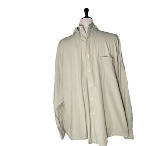 Burberry London Men’s House Checker Button Down Dress Shirt LG